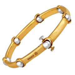 Pulsera Baraka Oro Bicolor