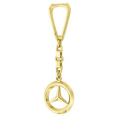 Gold Mercedes-Benz Key Chain