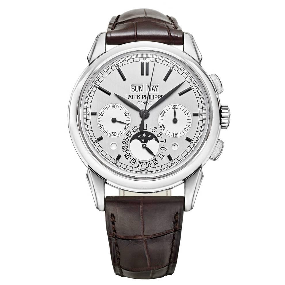 Patek Philippe ​White Gold Perpetual Calendar Chronograph Wristwatch