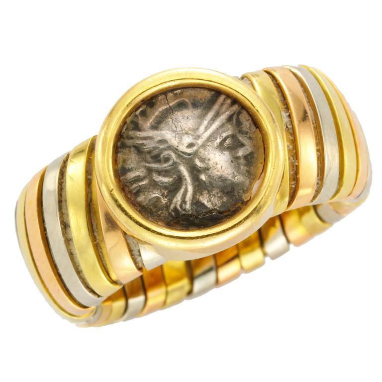 Bulgari coin shop ring
