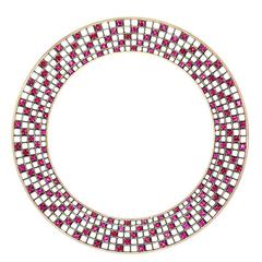 Roule & Co Ruby Spiral Halo Bangle