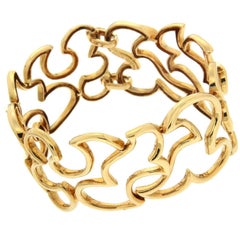 Valentin Magro Unique Gold Scroll Bracelet