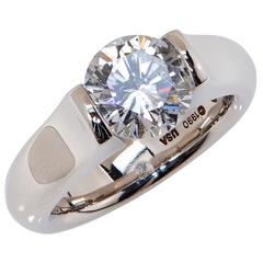 2.50 Carat Stephen Kretchmer Diamond Platinum Engagement Ring
