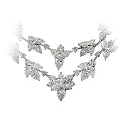 Gorgeous Diamond platinum Necklace