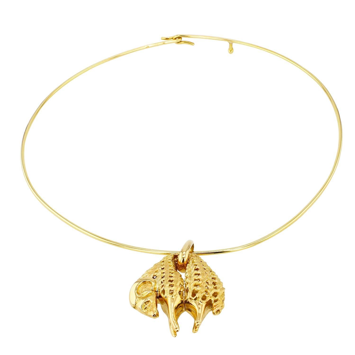 Cartier Golden Fleece Necklace For Sale