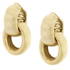 Tiffany & Co. Paloma Picasso Hammered Double Hoop Earrings