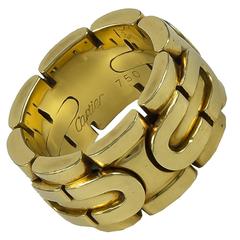 Cartier Wide gold Band ring