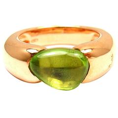 Pomellato Sassi Peridot Gold Ring