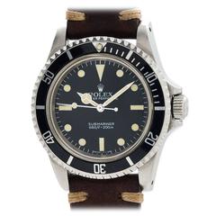 Rolex Stainless Steel Submariner Wristwatch ref 5513