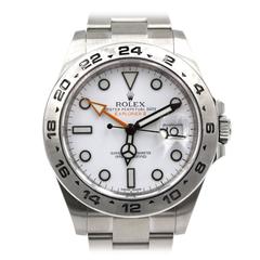 Used Rolex Explorer II White Dial Stainless Steel