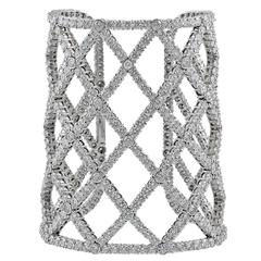 Boucheron Diamond Dalila Cuff Bracelet 9