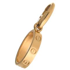 Cartier Gold Love Ring Charm