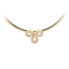 Dior Diamond Gold Necklace
