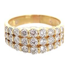Amazing diamond gold ring