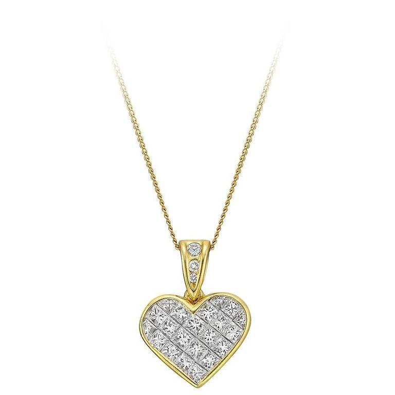 Invisible Set Diamond Heart - 8 For 