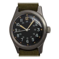 Hamilton US Military Issue Vietnam Era Wristwatch c. 1975