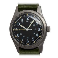 Hamilton US Military Issue Vietnam Era Wristwatch c. 1971