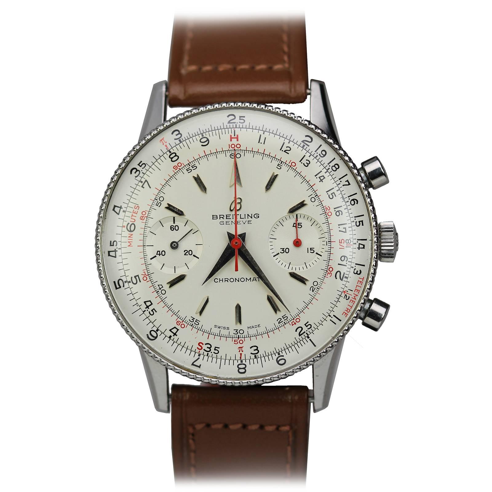 Breitling Stainless Steel Chronomat c.1960's