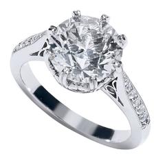 3.01ct GIA Certified Diamond Engagement Ring 7