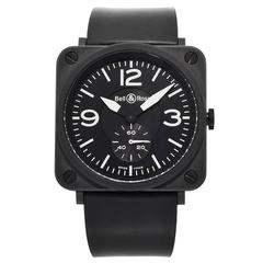 Bell & Ross Ceramic BR S Black Matte quartz wristwatch