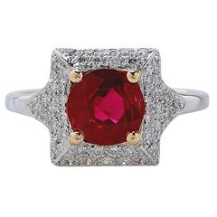 Ruby Diamond Ring
