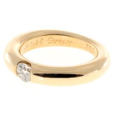 Cartier Ellipse Diamant Gold Ring