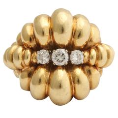 Tiffany 
Co. Diamond Gold Ring