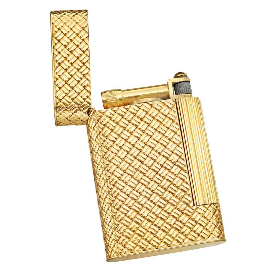 Van Cleef 
Arpels ​Gold-Plated Pocket Lighter