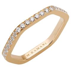 Eternity band in gold and diamond 