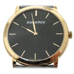 Audemars Piguet rose gold automatic wristwatch 