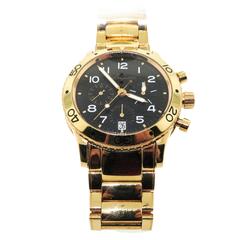 Breguet yellow gold Type XX Automatic chronograph wristwatch