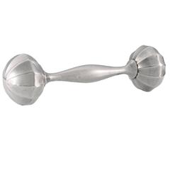 Early 20th Century Sterling Silver Baby Rattle