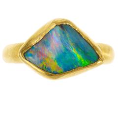 Opal Greek Ring