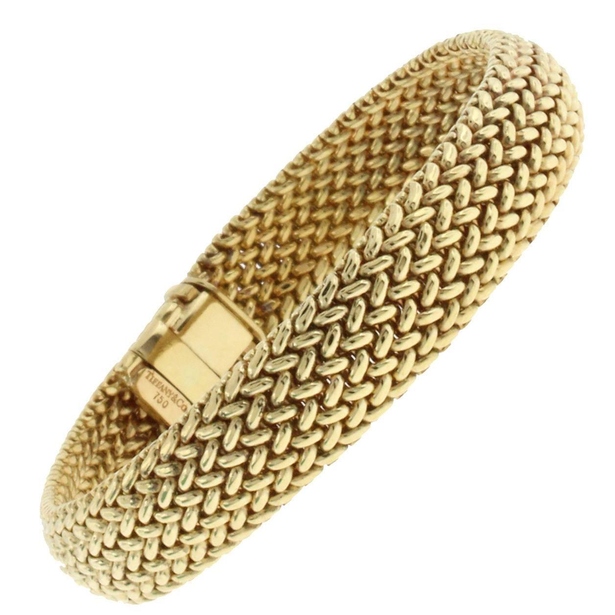 Tiffany & Co. gold Somerset Bracelet