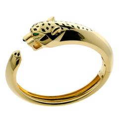 Cartier Panthere Gold Bangle Bracelet