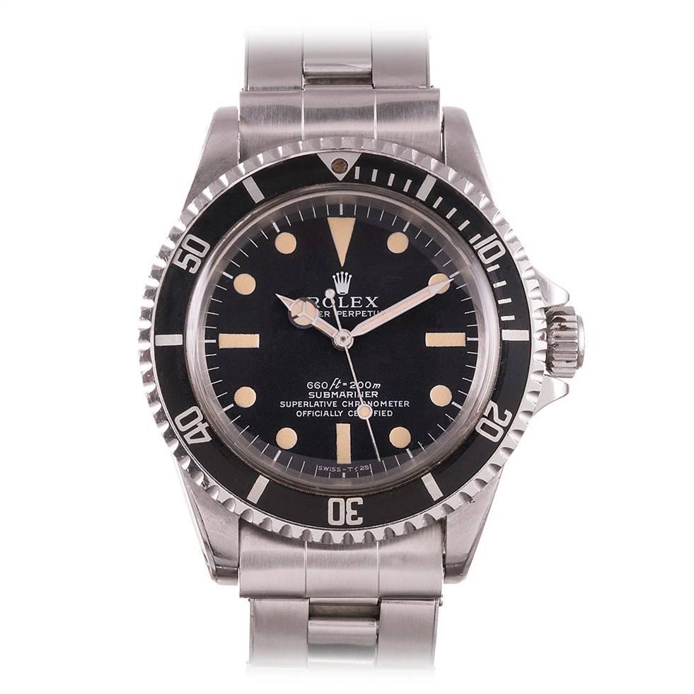 Original Condition Rolex Submariner 5512 Circa 1968