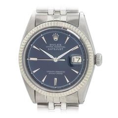 Rolex Stainless Steel Datejust Wristwatch ref 1601 Custom Dial