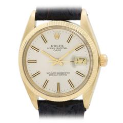 Rolex Yellow Gold Oyster Perpetual Date ref 1500