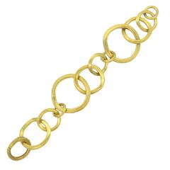 Marco Bicego Jaipur Large Gold Circle Link Bracelet 