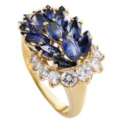 Piaget Sapphire Diamond Gold Ring