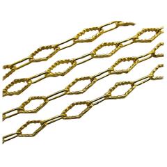 Gold Textured Longchain c1970