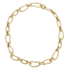 Pomellato Paisley Gold Link Necklace