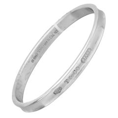 Tiffany & Co. "1837" Silver Bangle Bracelet