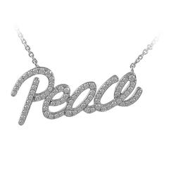 Tiffany & Co. Paloma Picasso Diamond Gold Peace Necklace 12