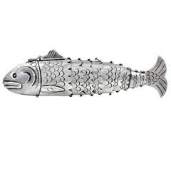 William Spratling Boîte à poissons en argent sterling