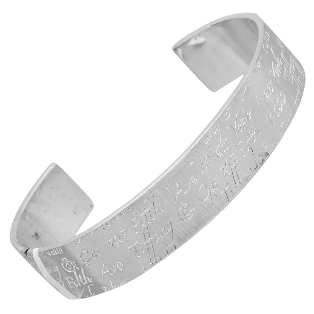 Suppression Rudyard Kipling revelation Tiffany and Co. Notes Collection Sterling Silver Cuff Bracelet at 1stDibs | tiffany  notes collection, tiffany notes cuff bracelet, 1997 tiffany notes cuff  bracelet