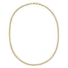 Roberto Coin ​Gold Barrel-Link Chain Necklace