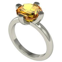 Christoph Blatter and Sparkles Citrine Gold Ring