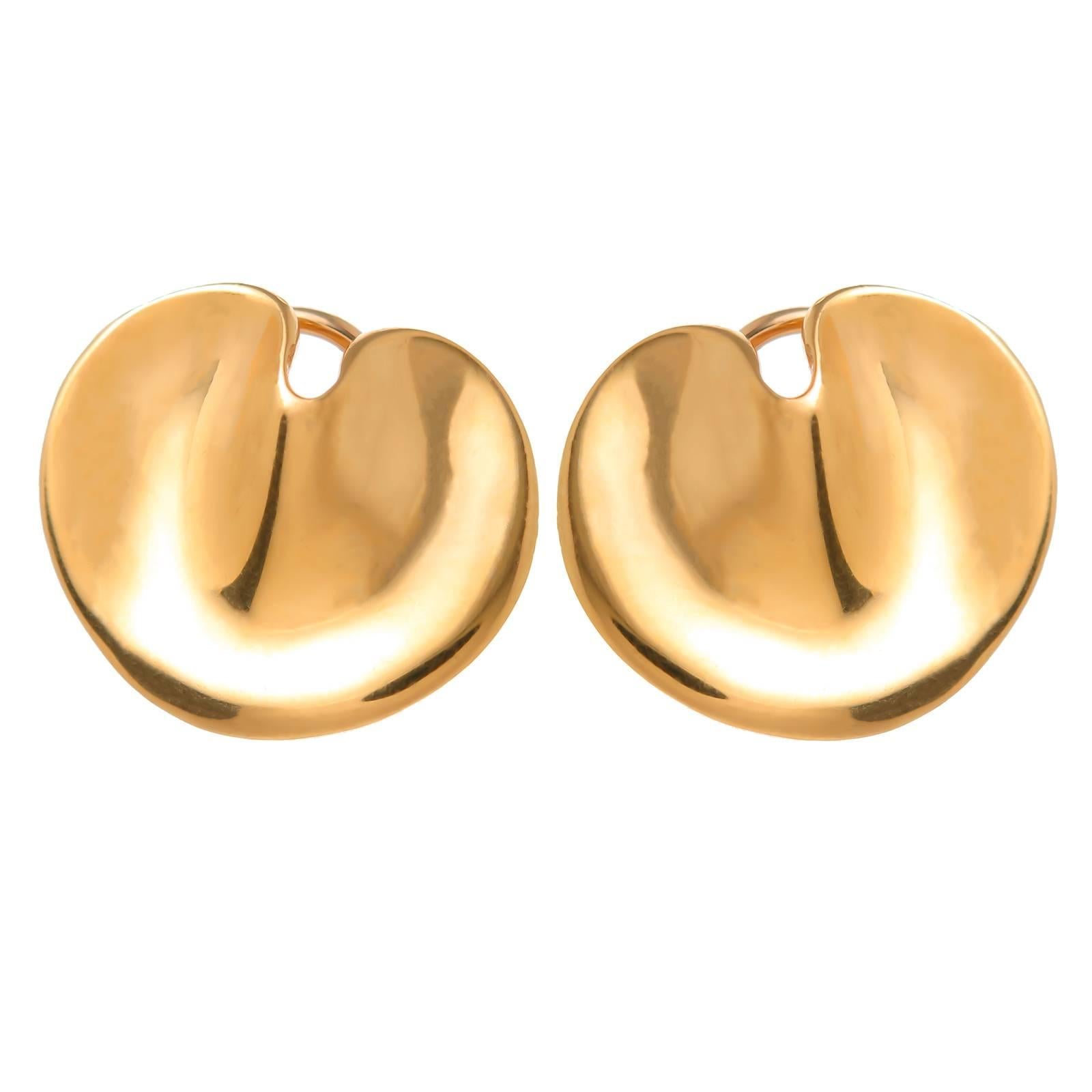 Tiffany & Co. Angela Cummings Gold Earrings