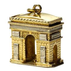 Cartier Gold Arc de Triomphe Charm